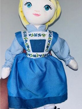 Disney Blue and White Plush Item